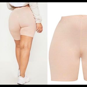 Nude Biker Shorts